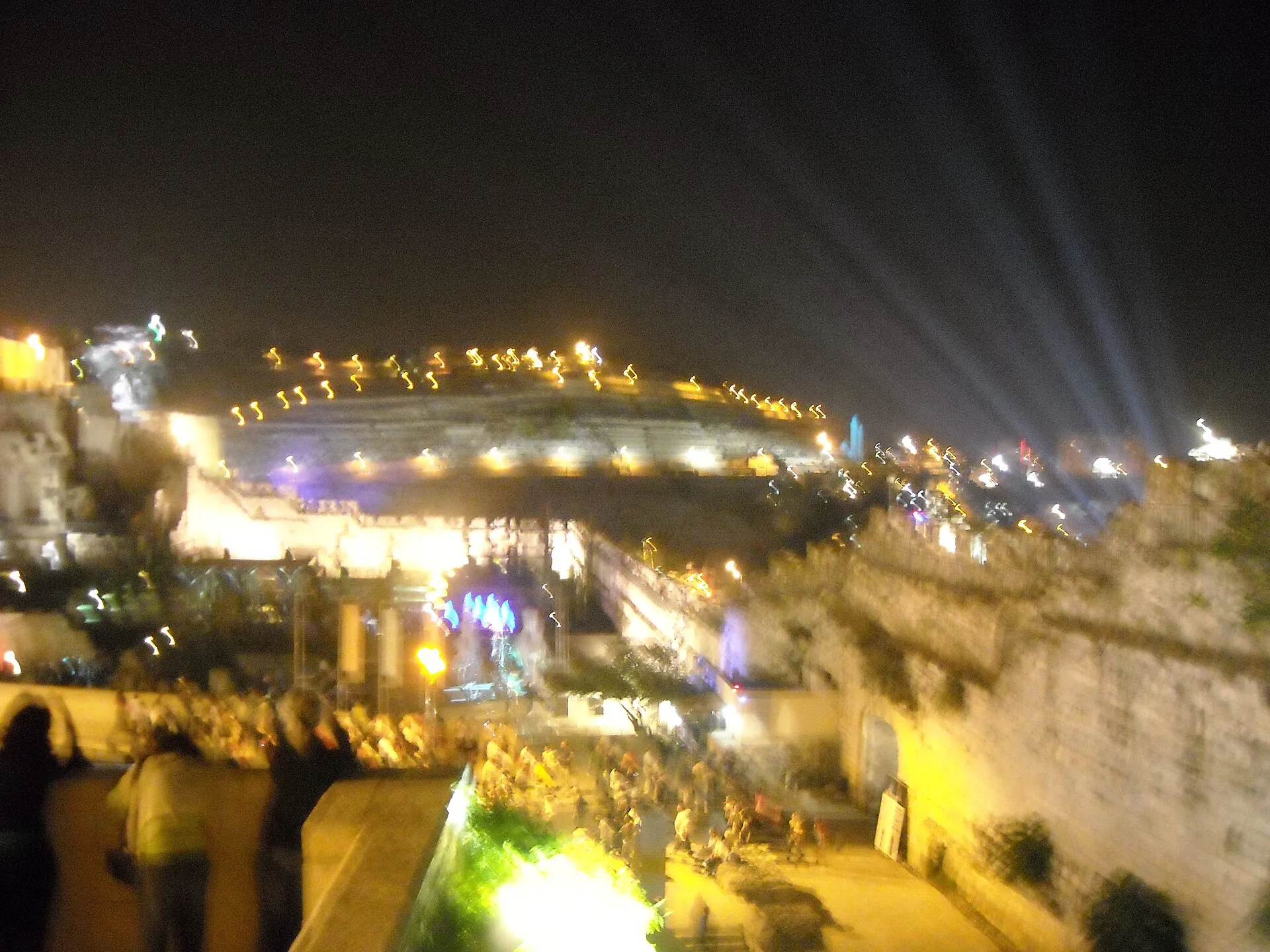 Jerusalem light festival old city